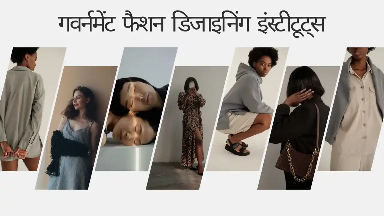 गवर्नमेंट फैशन डिजाइनिंग इंस्टीटूट्स