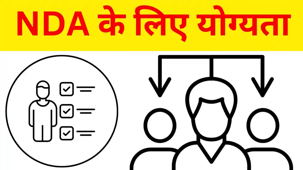एनडीए के लिए योग्यता