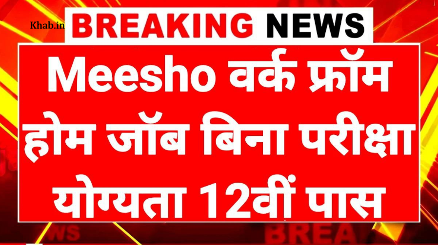 Meesho Work From Home 2026 Meesho Work From Home 2026